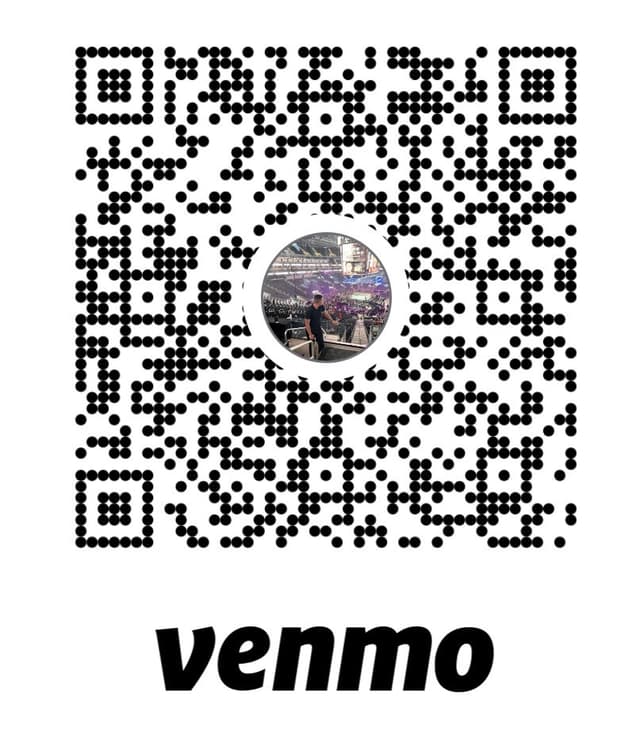 Venmo QR code to pay Gerry's Mobile Auto Spa